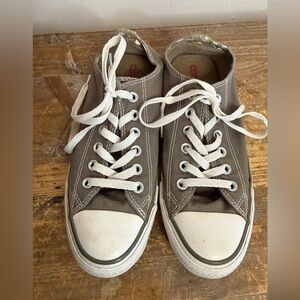 CONVERSE  Grey Low top Lace up Sneakers Women Size 7